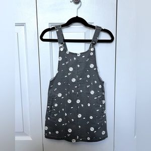 Zara Denim Daisy Pinafore Dress Size 4-5T